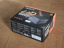 Gigabyte UD1000GM 1000W PSU, 80+ oro, completamente modulare, nuovo, ATX, IMBALLO ORIGINALE, cavo UE