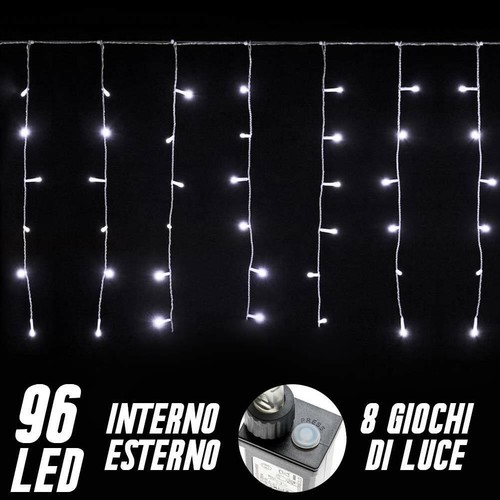 Tenda luminosa natalizia - tenda, 96