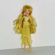 Winx Club Stella Bambola Mattel Danza Notte Vestito Giallo