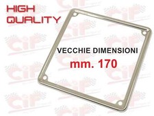 CORNICE TARGA INOX LUCIDATA