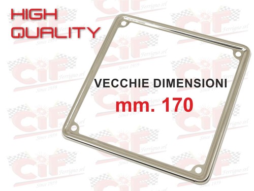 Cornice targa inox lucidata - cornice,