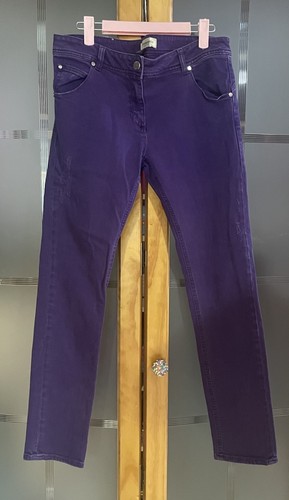 Rocco barocco jeans purple - rocco,
