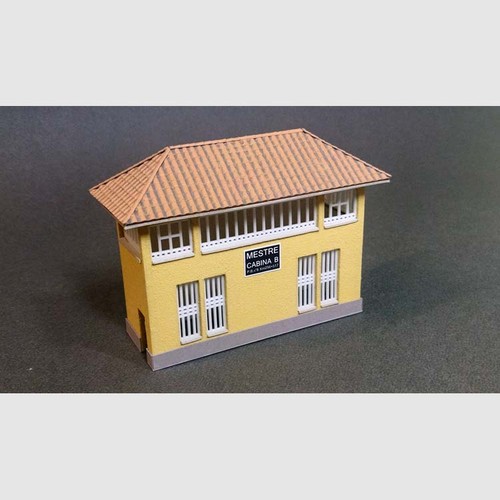 Tipica cabina scambi delle - , fs