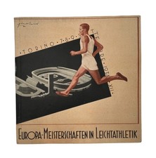 CAMPIONATI EUROPEI ATLETICA LEGGERA TORINO 1934 FASCISMO SPORT