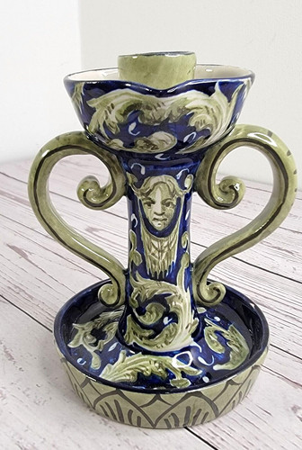 Portacandele ceramica - portacandele, in