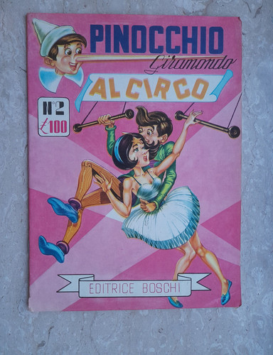 Pinocchio giramondo circo n - al,