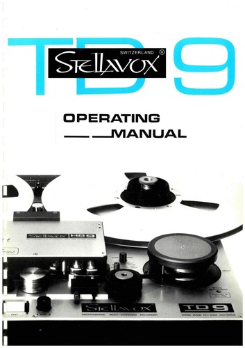 Stellavox manuale e - manuale,