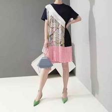 Elegante maxi abito vestito