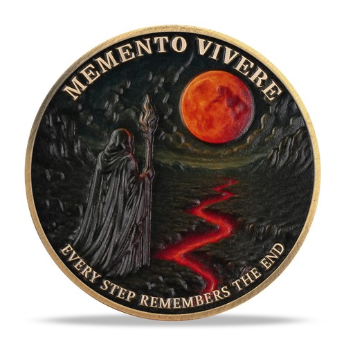 Moneta sfida red - sfida, grim