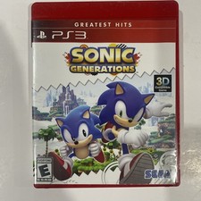 Sony Playstation 3 PS3 Sonic Generazioni e Testata