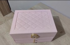 portagioielli vari colori Grande con 3 scomparti 