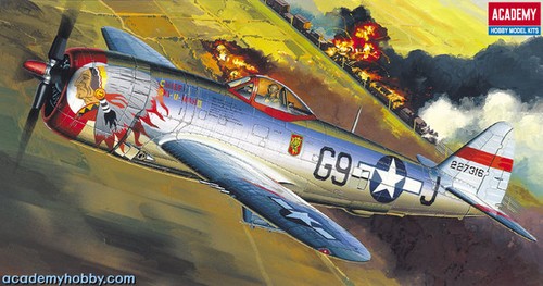 Academy 12491 47d - academy, p-47d