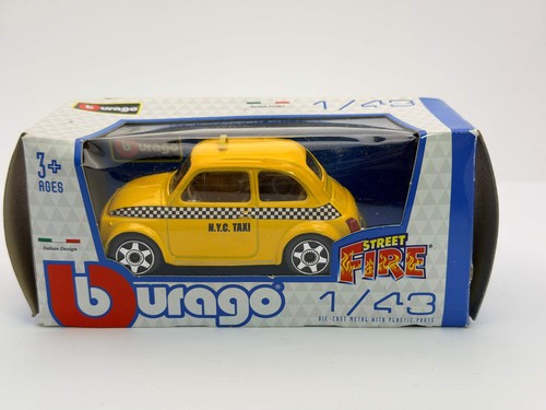 Fiat 500 taxi burago 43 - fiat,