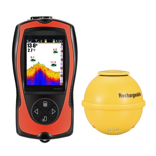 Fish finder con lampada - fish,
