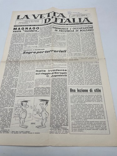 Vetta italia 9 sett - vetta, d'italia