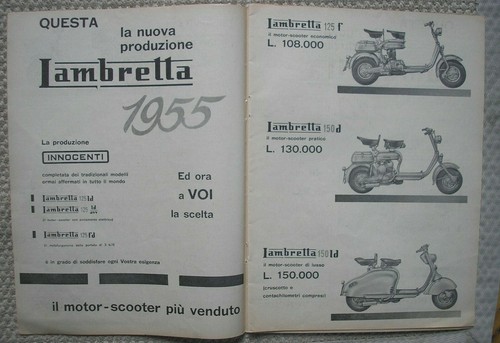 Lambretta produzione modelli - lambretta,
