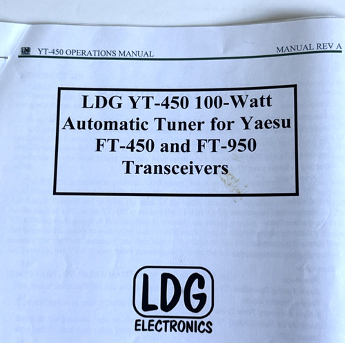 Ldg electronics 450 - ldg,