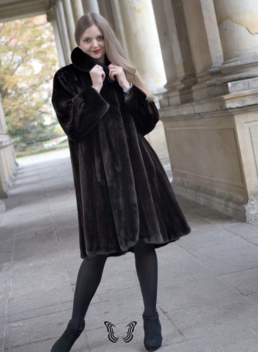 Cappotto visone giacca visone