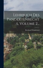 Windscheid - Lehrbuch Des