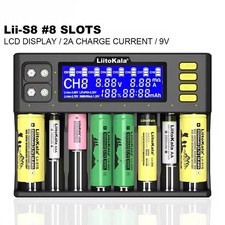 LCD 18650 Li-ion 3,7 V NiMH