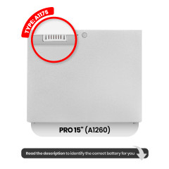 Replacement battery - battery, (a1175)