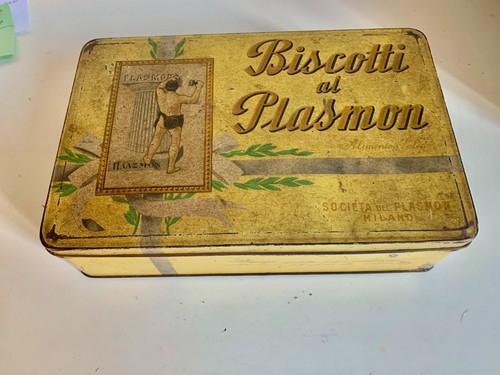 Scatola latta biscotti al - biscotti,