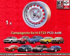 1 Cerchio Alfa Romeo 6x14 ET23