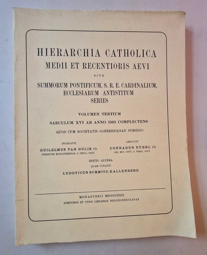 Gauchat hierarchia catholica - gauchat,