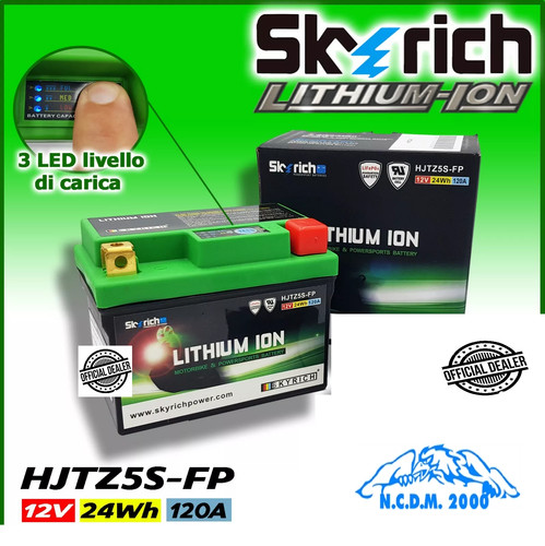 Batteria litio skyrich hjtz5s - batteria,