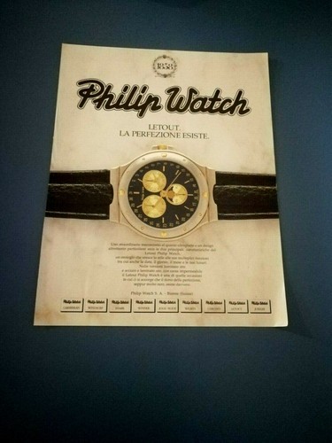 1988 philip watch - watch, collezione