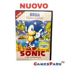SONIC THE HEDGEHOG sega master