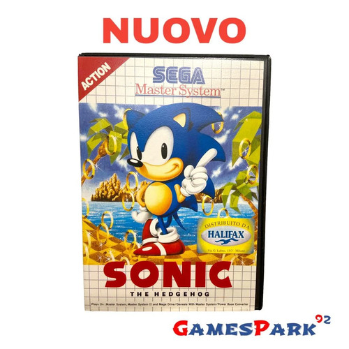 Sonic the hedgehog sega master - hedgehog,