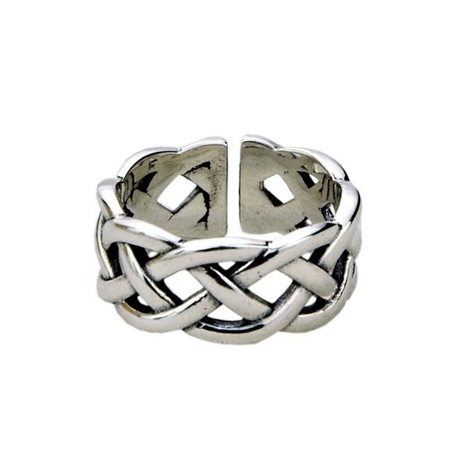 Anello placcatura argento tono - anello,