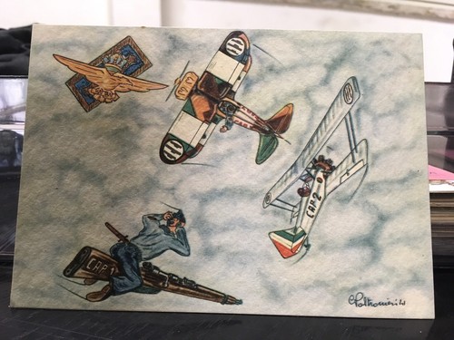 Cartolina regia aeronautica - regia,