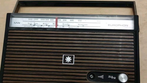 Radio marca europhon vintage - radio,