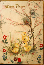 Cartolina illustrata buona - cartolina,