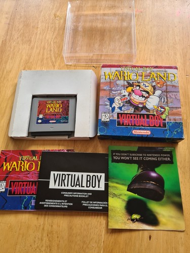 Wario land virtual boy - virtual, cib