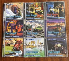 9x Paul Temple Audio CD Book