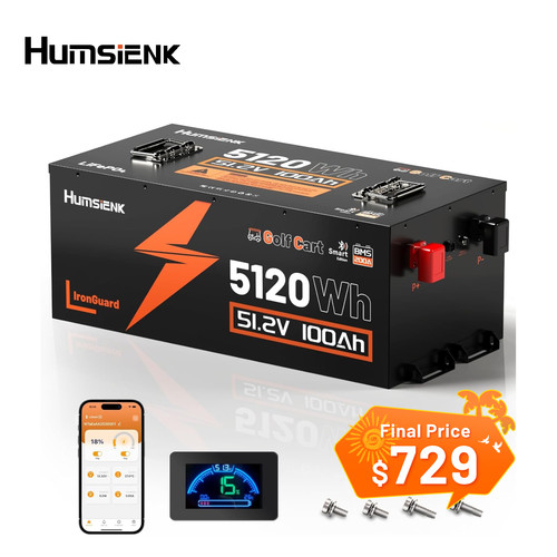 48v 100ah 12kwh - 100ah, 5.12kwh