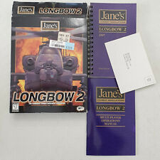 JANE's LONGBOW 2 Combat SIM 1997 PC Big Box - completo