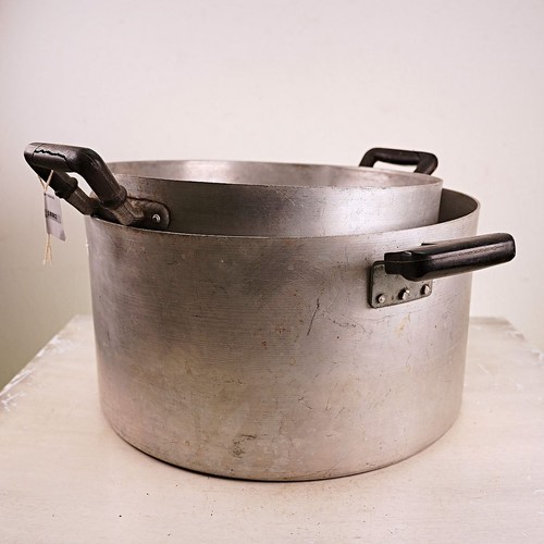 Coppia grandi pentole - pentole, in