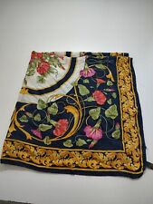 R  FOULARD 100% SILK SCARVES SCARF RECTANGLE SETA MADE IN ITALY