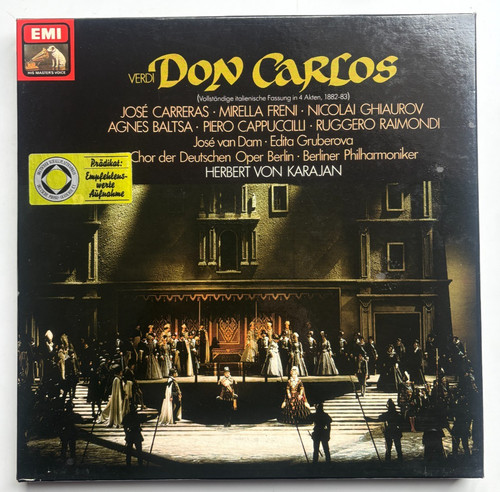Box verdi don carlos - 4, lp
