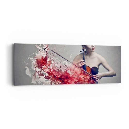 Quadro tela 90x30cm donna - quadro,