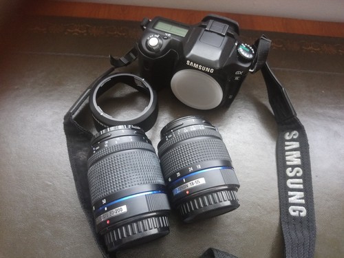 Samsung con 2 obiettivi - gx-1l,