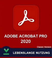 Adobe Acrobat Pro 2020 |