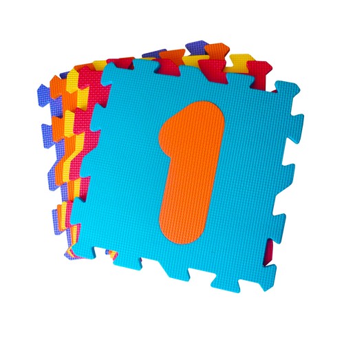 Tappeto puzzle 5pz per bambini - tappeto,