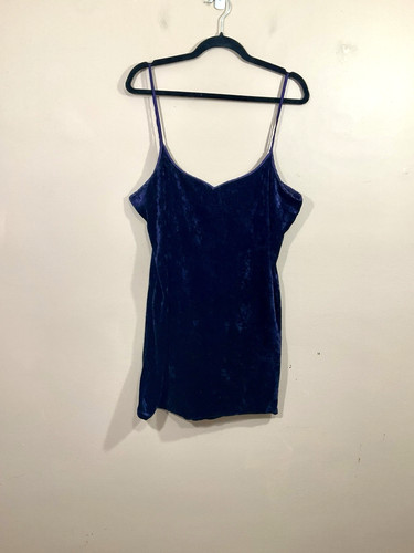 Canotta vintage donna - , velluto