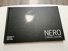 Lorenzo Castore NERO Federico Motta Editore 2004 Catalogo FOTOGRAFIA 