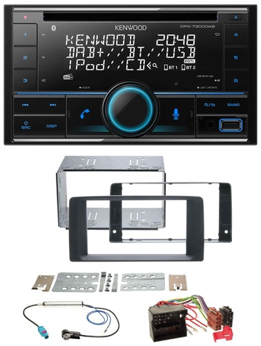 Kenwood 2din dab usb - cd,